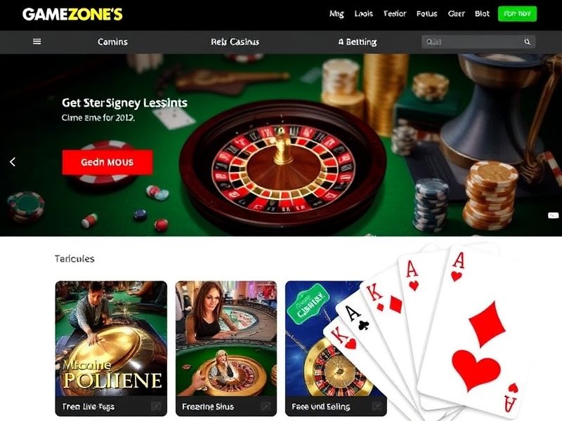 Welcome to Game Zone.com, your ultimate destination for top-rated online casino games, sports betting, and exclusive promotions. Experience real money gaming with trusted platforms and expert advice.